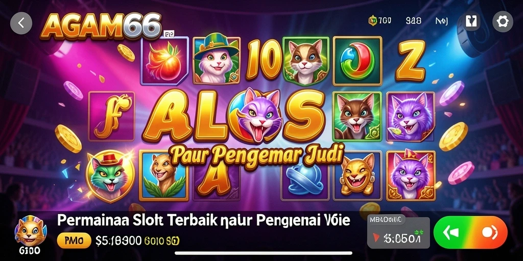 Tampilan menarik dari gameplay Slot AGAM66 yang seru.