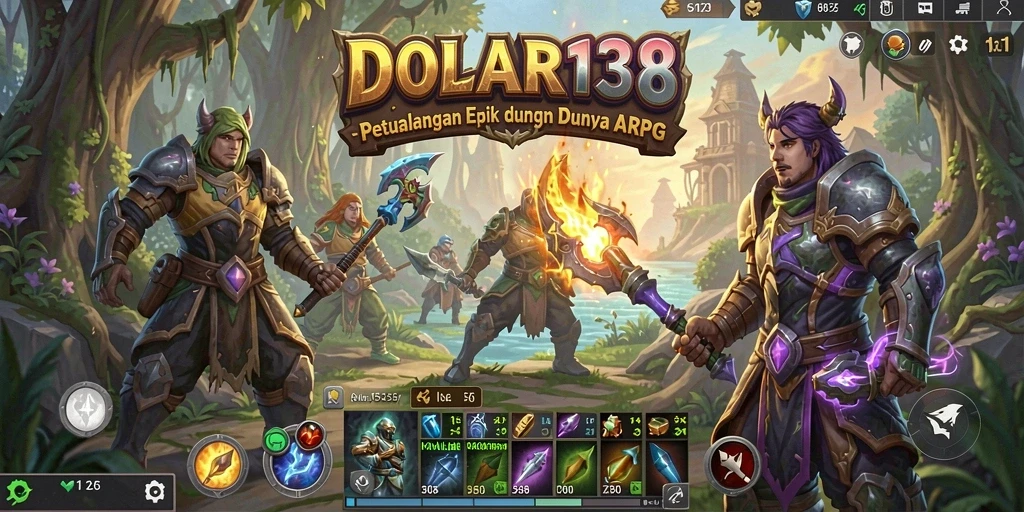 Tampilan menarik dari gameplay ARPG di DOLAR138, penuh aksi dan eksplorasi.