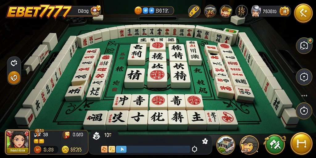 Tampilan gameplay seru dan interaktif dalam EBET777.
