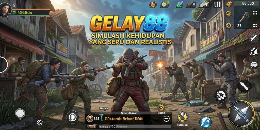 Tampilan gameplay seru dan interaktif di GELAY88.