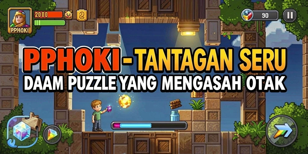 Tangkapan layar gameplay <strong>PPHOKI</strong> yang menarik dan menantang.