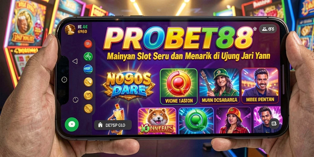 Tampilan menakjubkan dari gameplay Slot di PROBET88.