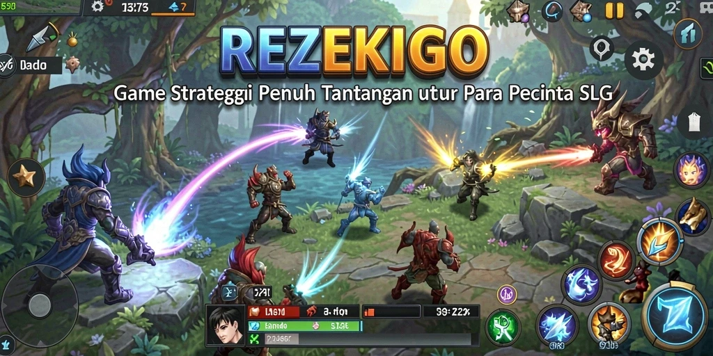Tangkapan layar dari gameplay seru REZEKIGO